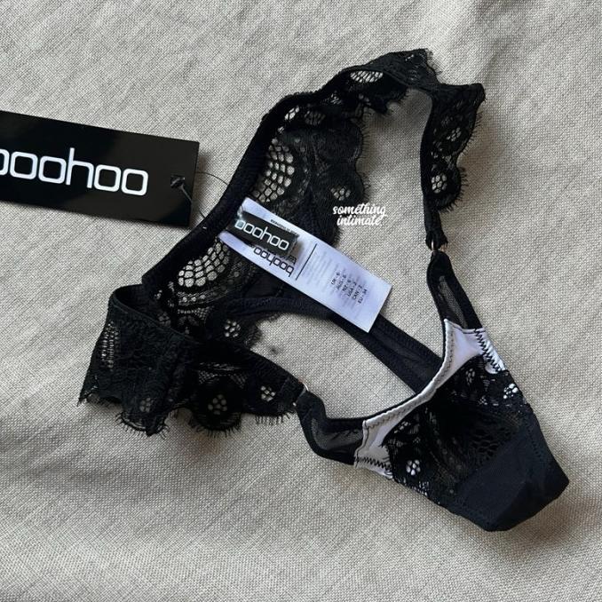 Sale Boohoo Satin Lace Sexy Thong Gstring Celana Dalam Panty Bigsize Jumbo Terbatas