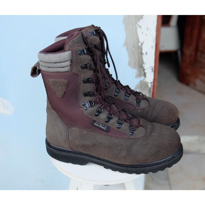 Sepatu Boots Rocky Wild Wolf Leather Suede Thinsulate Outdoor Riding not Rugged Vintage Timberland C