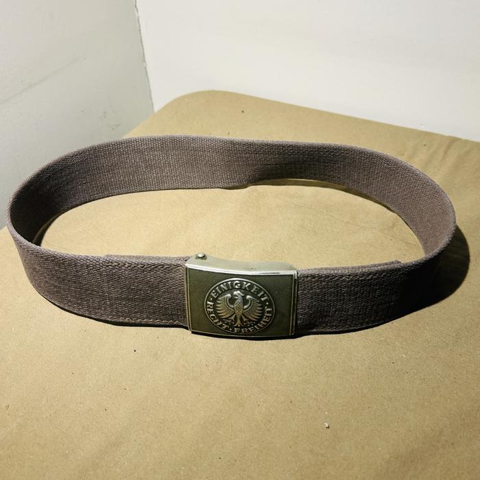 Original Vintage Bundeswehr (West Germany) Military Belt Canvas | Tali Pinggang Militer Jerman Barat