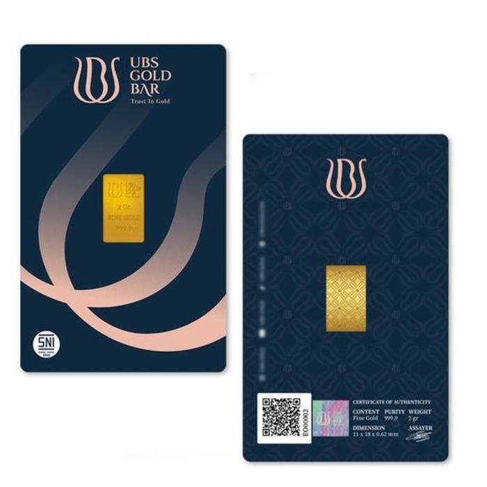 Emas Logam Mulia UBS 2 Gram