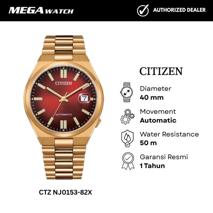 Jam Tangan CITIZEN Pria Original CTZ NJ0153-82X