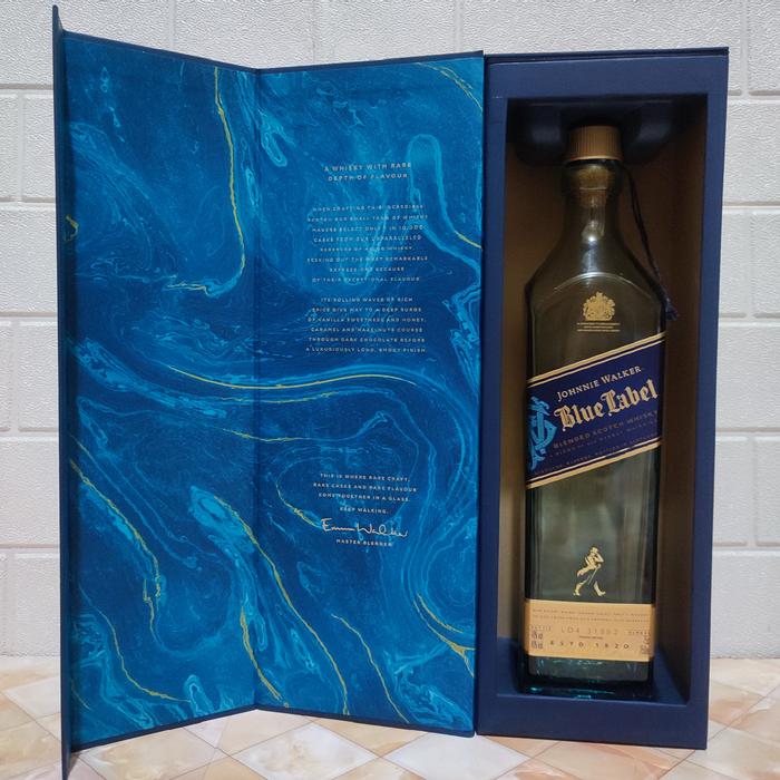 koleksi botol bekas_JW blue label, john walker's son's