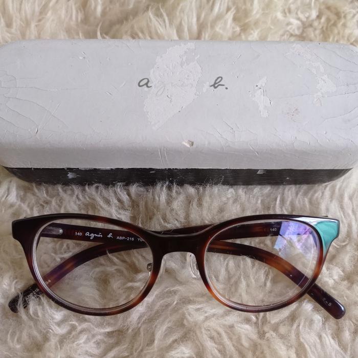 Frame kacamata Agnes B ( jual frame aja )
