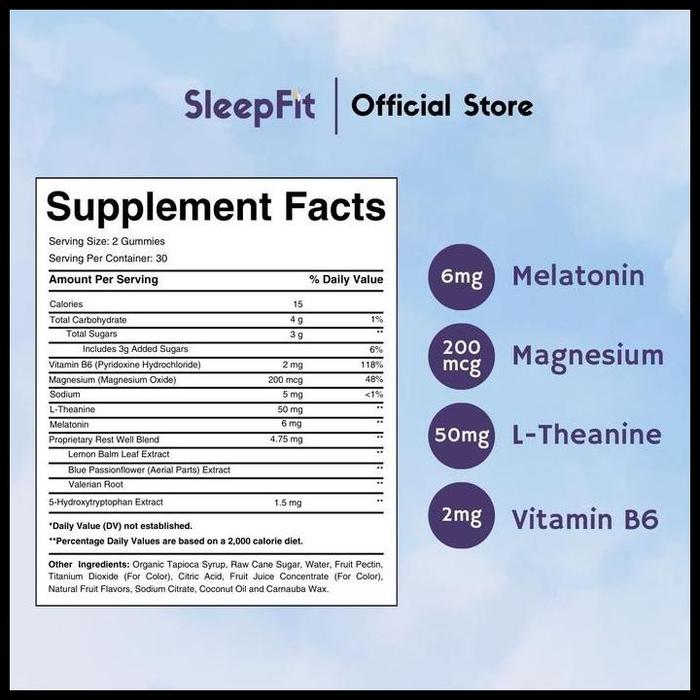 Promo Paket Pules - 24 Melatonin Sleep Patch + 10 Melatonin Gummies