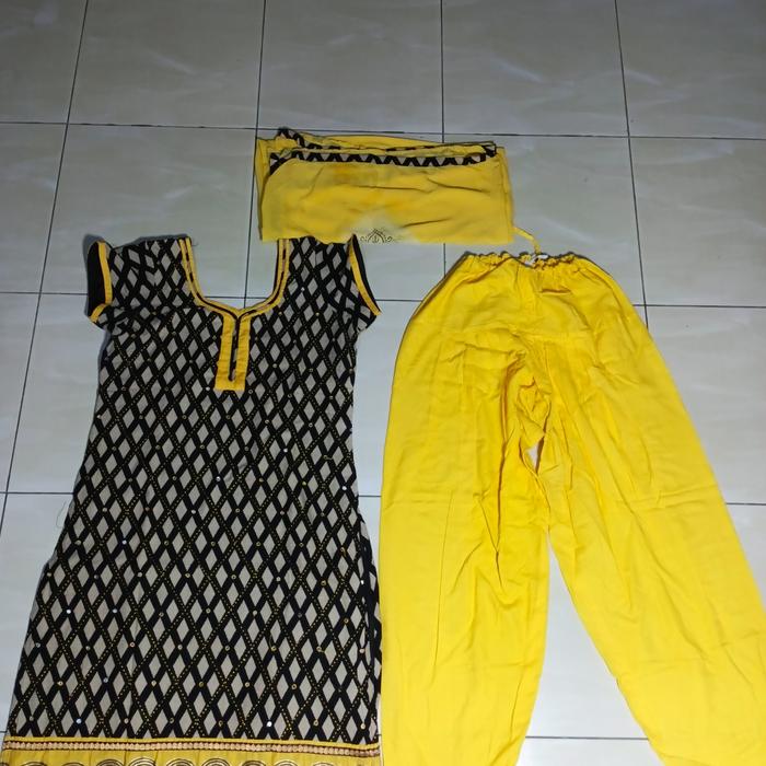 baju india kurti jumbo serasi