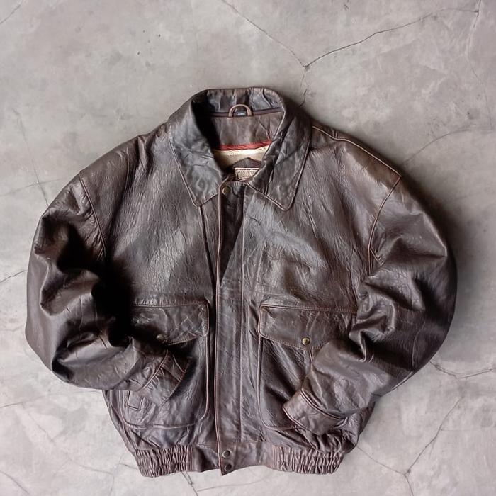 Flight Leather Jacket - TurkyBear