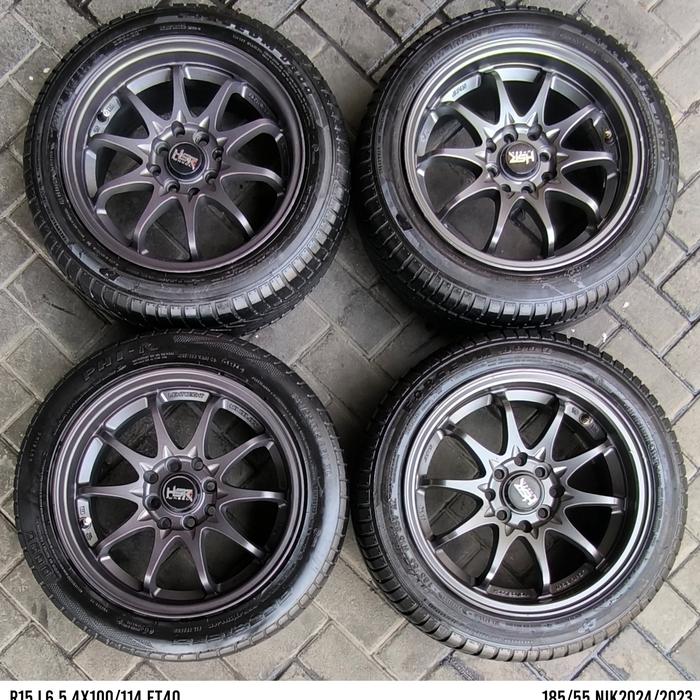 Jual velg CE28 HSR R15 + Ban paket pelajar