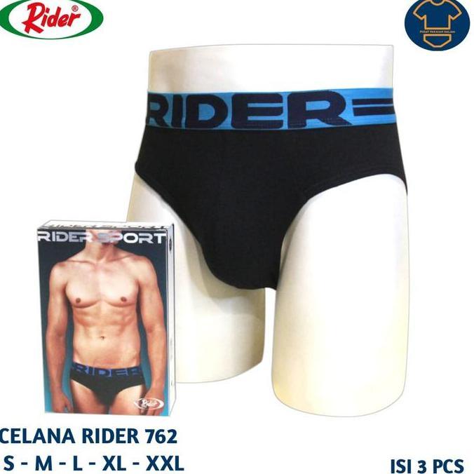 Celana dalam pria RIDER R762B ISI 3 | RIDER SPORT 762