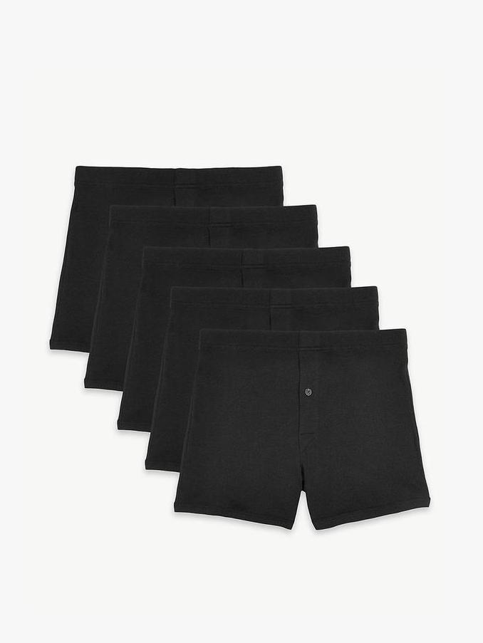 MARKS & SPENCER -  5 Pack Cotton Trunks