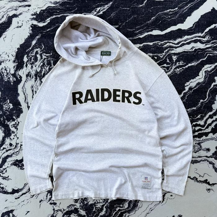 Nfl raiders long sweat hoodie