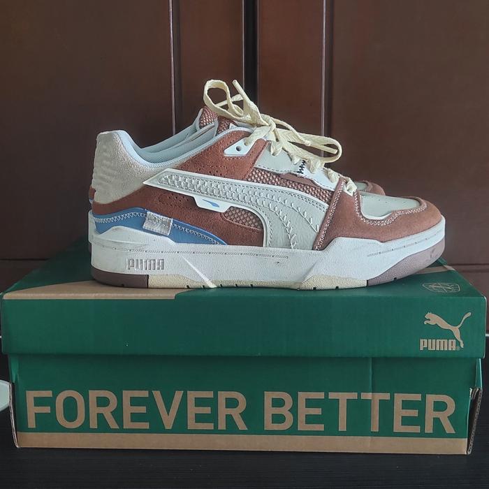 Puma Slipstream Expedition putty brown Preloved Second ORIGINAL size 39 with box