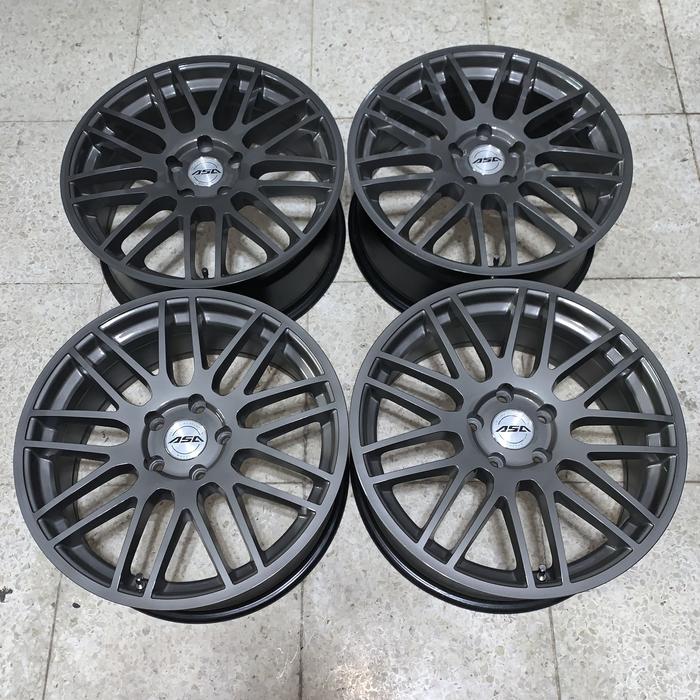 ASA GT1 Ring 18 5x114 5x112 Lebar 8 ET 48 Velg Original Korea Ori Murah Licensed Lisensi BBS R18 Mer