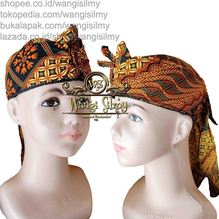 Premium Cod Blangkon Anak Bayi Pakaian Tradisional Adat Sunda Bisa Bayar Di Tempat - Iket Kepala Tot