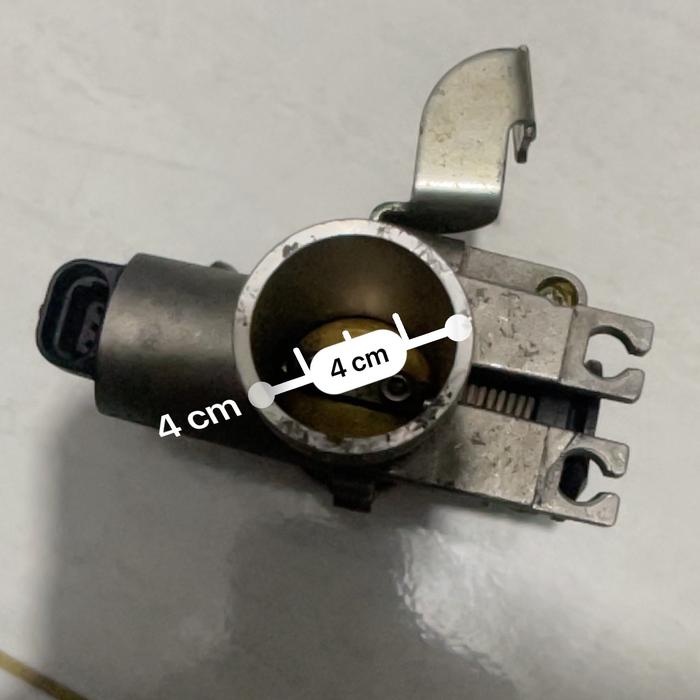 TB THROTTLEBODY VESPA MATIC SPRINT IGET 2019 PORTING POLISH 4cm