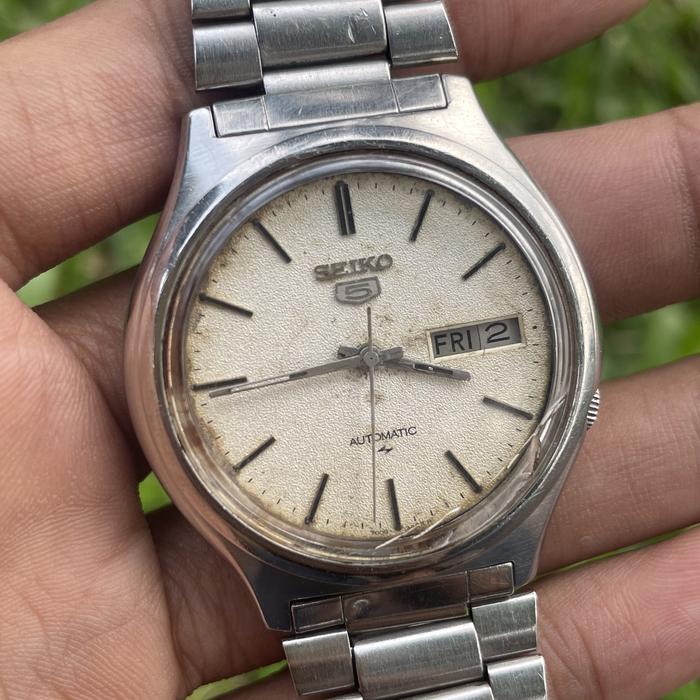 Jam Tangan Seiko 5 Vintage 7009A Automatic Japan Original jadul kuno antik pria fashion