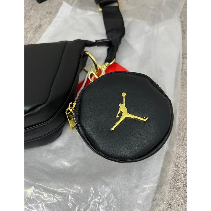 Premium Jordan Yinyang Slingbag + Jordan Pouch / Tas Jordan Yinyang / Slingbag Jordan / Tas Wanita B