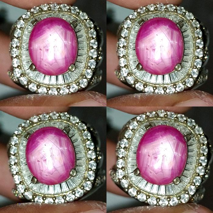 NATURAL STAR RUBY CORUNDUM SERAT PATWA BIG SIZE
