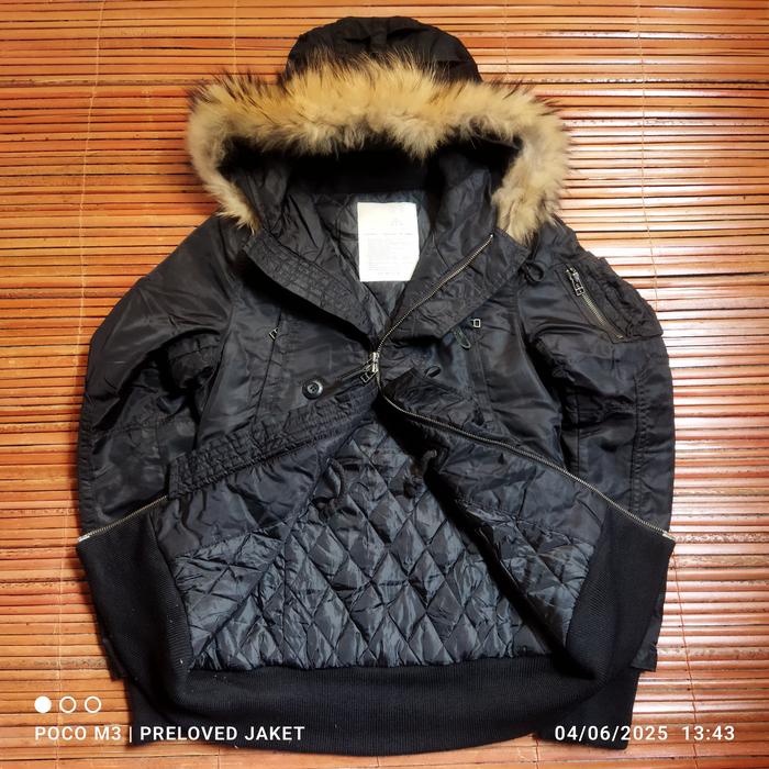 jaket bomber parka moussy