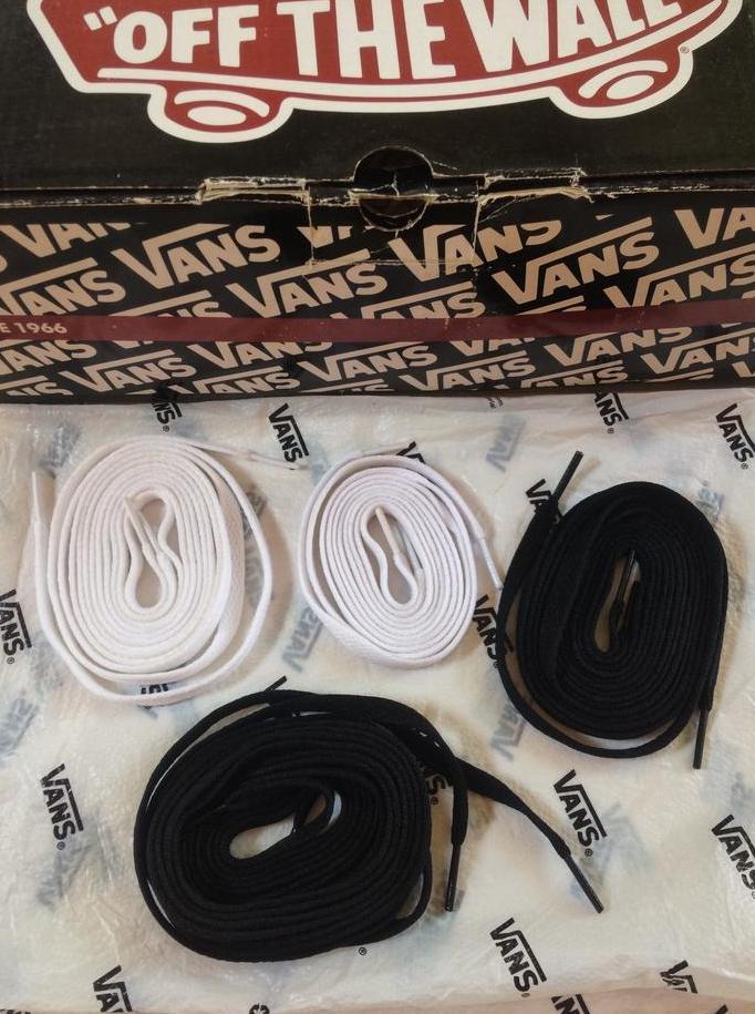 Tali / Laces Sepatu Vans Original Untuk Old Skool & Era / Authentic