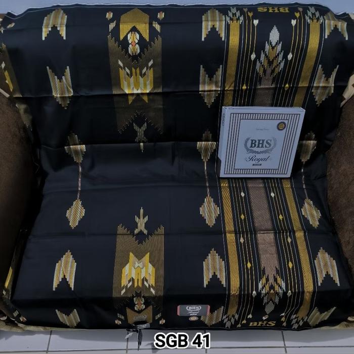 SARUNG BHS ROYAL TYPE STC SGB SCA SILVER  HITAM