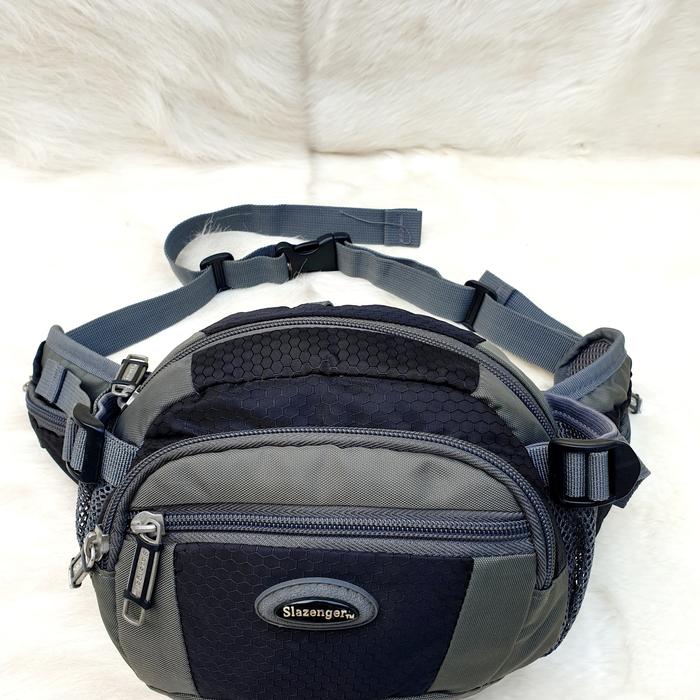Slazenger Tas Pinggang Waistbag Outdoor Kanvas Pria Second Preloved