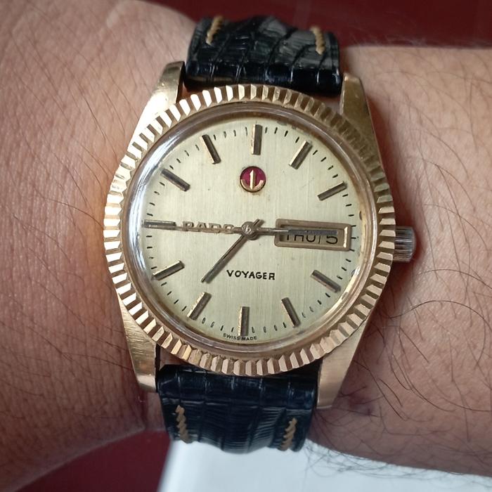 Rado Voyager automatic fluted bezel