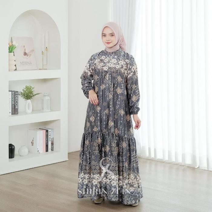 ShirinZein - Gamis Shafira Model Terbaru Dress Jumbo Busui