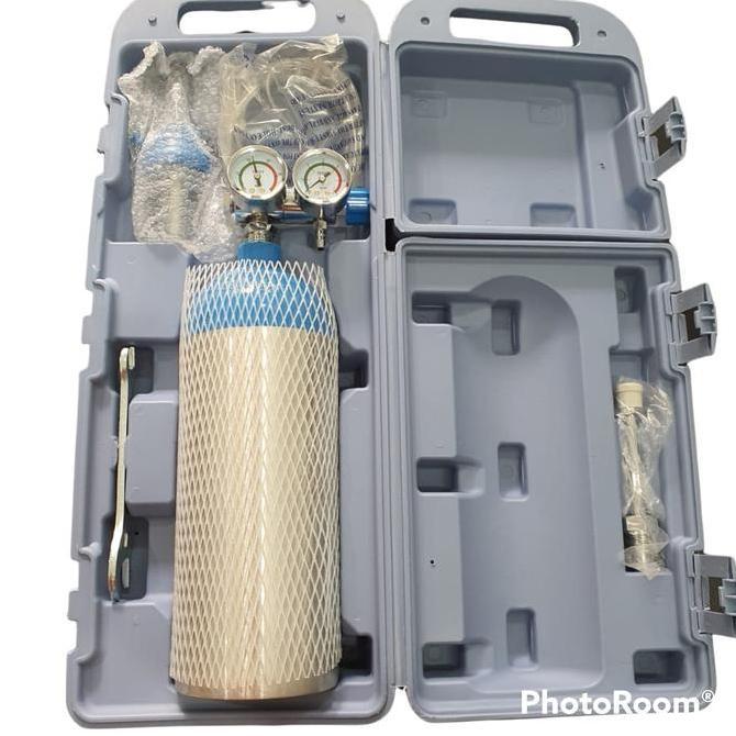TABUNG OKSIGEN KOPER TABUNG PORTABLE 2LITER TABUNG TRAVELING OXYGEN