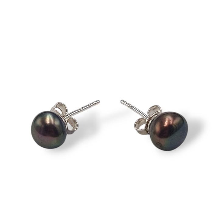Anting Tusuk Mutiara Hitam E1780