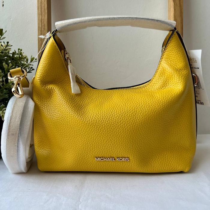 tas wanita mk ember small messenger daisy yellow mm