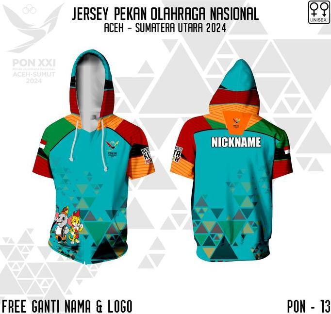 Viral Jersey hoodie PON Aceh XXI 2024 baju Pon aceh terbaru