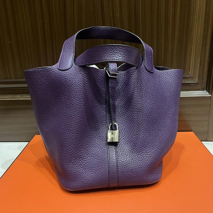Hermes Picotin 26 Togo Purple Original