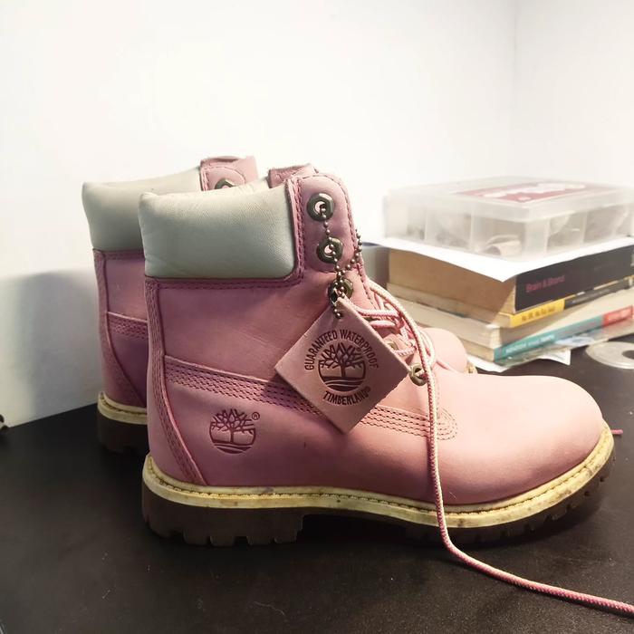 Sepatu Timberland BOOTS PINK