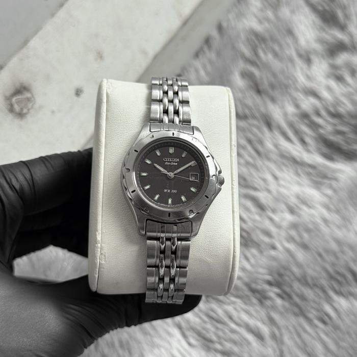 (Barunya 2jt) Jam Tangan Klasik Vintage Citizen Eco Drive Ladies Original