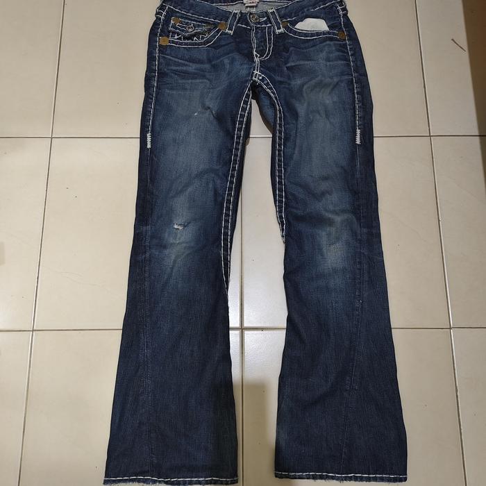 celana jeans TRUE RELIGION original sec. Joey Super T  USA  size 32 bl