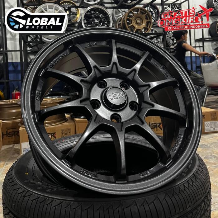Velg Mobil Ce28 Ring 17 Innova,Rush,Xpander HSR Srd Original Gun Metal