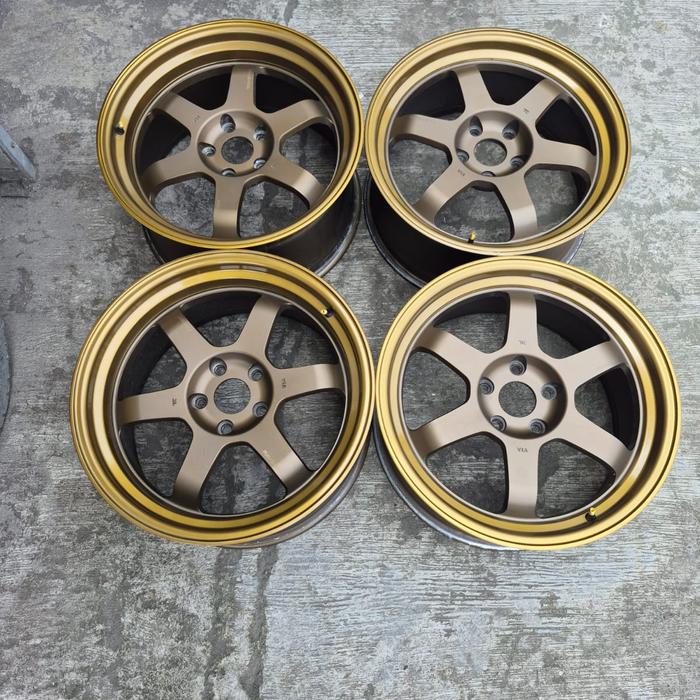 copotan velg Te37 R18 celong