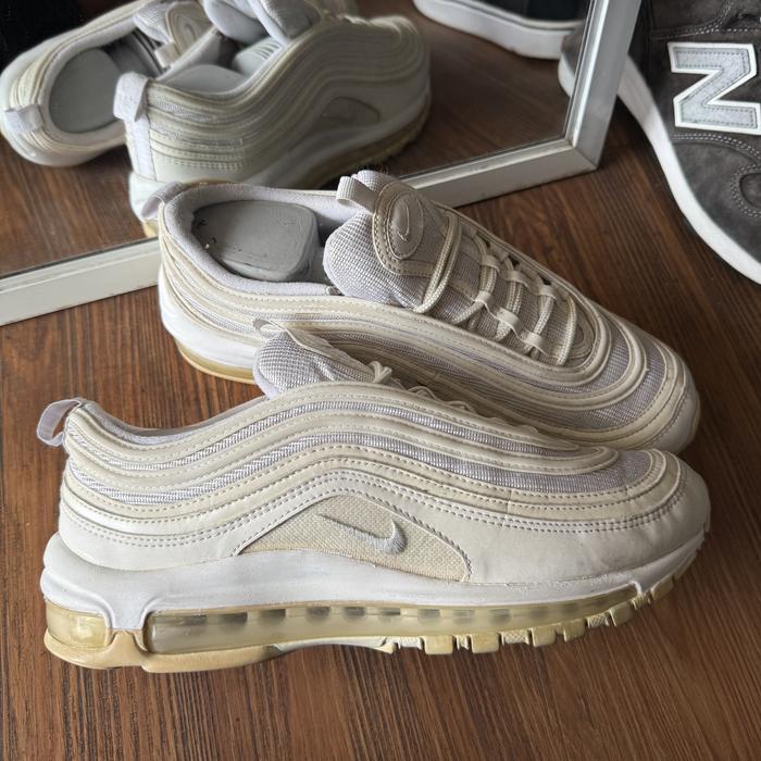 Nike air max 97 pure white original murah - sneakers second market