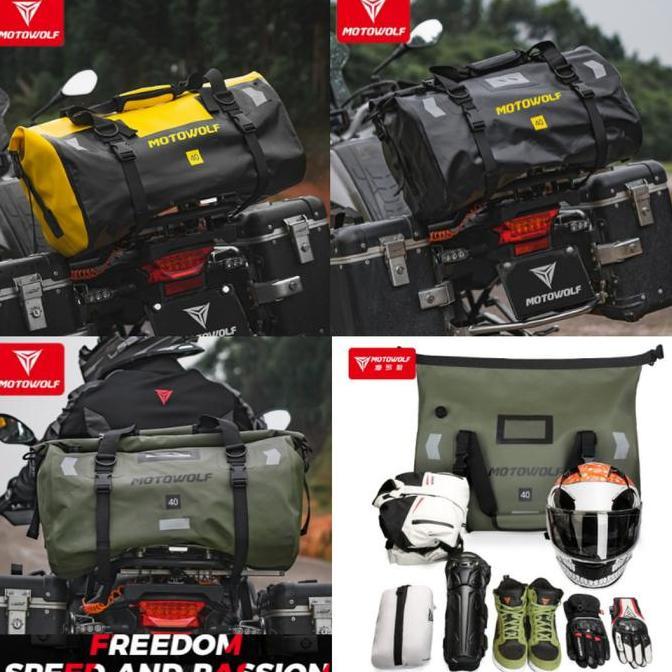 Tas Motor Motowolf Tas Touring Motor Tas Gym Travel Bag Waterproof