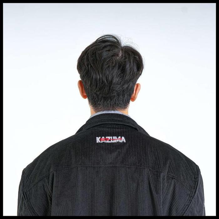 Terlaris Kazuma 1986 Japan Vintage Black Corduroy Jacket / Jaket Jepang Riding Retro Classic Bomber 