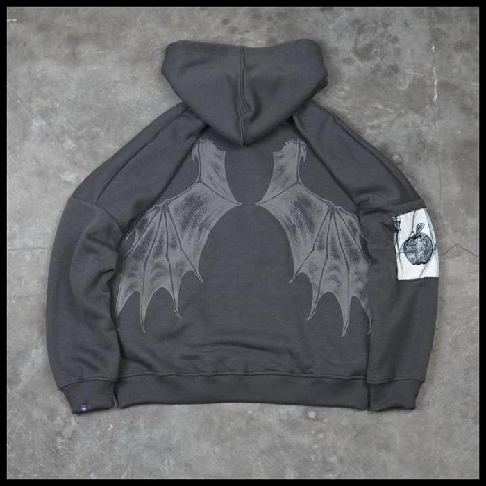 Terlaris Oversized Boxy Cut Hoodie | FIEND | Poseidon Reprisal Best Seller