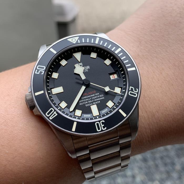 Preloved Rare Tudor Pelagos LHD Titanium 2018 Fullset