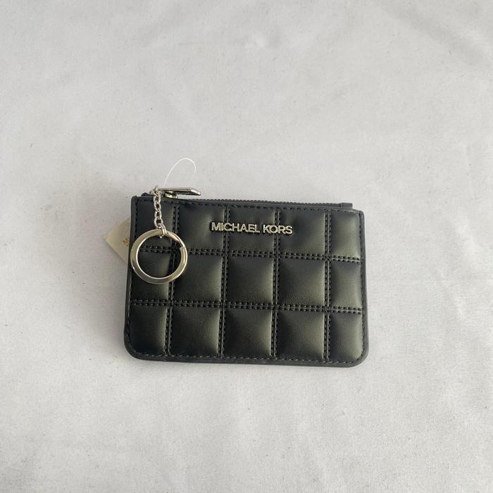 dompet kunci stnk mk small tz coin pouch id black vj