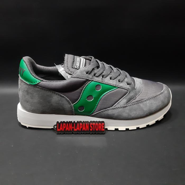 SEPATU SNEAKERS SAUCONY JAZZ 81 GREY GREEN
