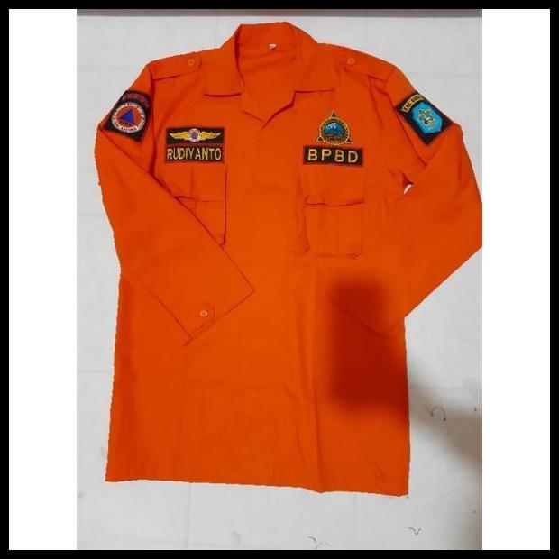 Terlaris SERAGAM PDL BPBD SERAGAM BPBD ORANGE Baju Best Seller