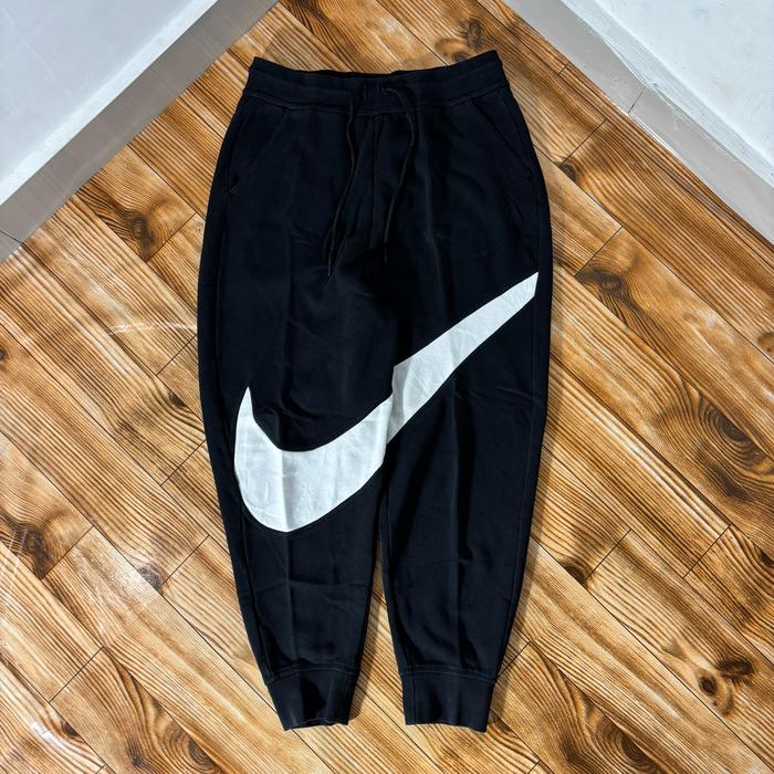N Big Swoosh Jogger Pants Black Second