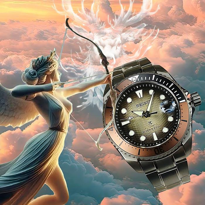 Seiko mod Shogun titanium automatic