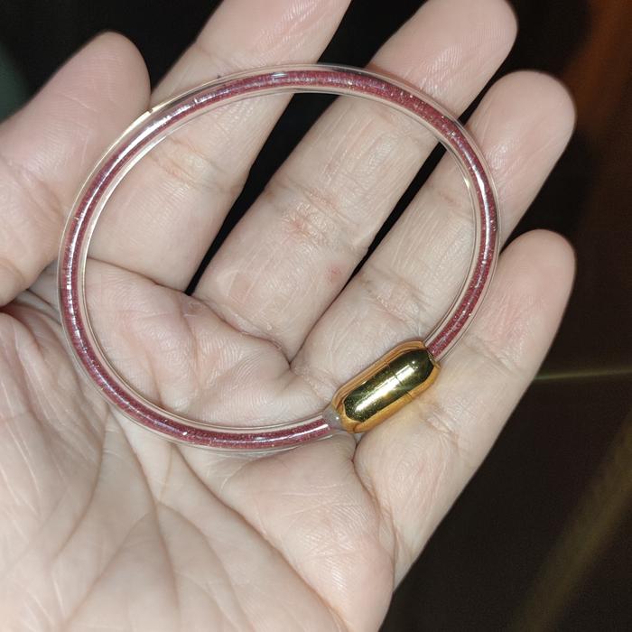Gelang Powdered Cinabar magnet Natural Stone