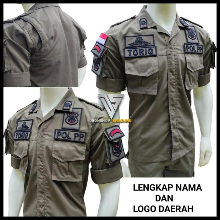 SERAGAM PDL POL PP LENGKAP