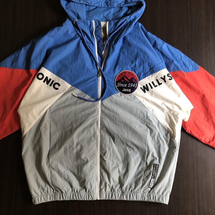 Colorblock jacket jeep unisex